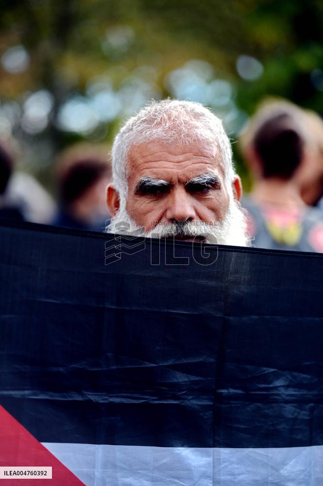 Rally in Support of Journalists in Gaza - Paris