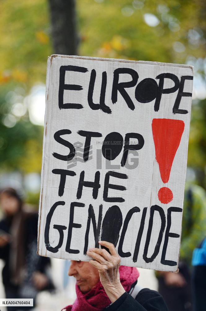 Rally in Support of Journalists in Gaza - Paris