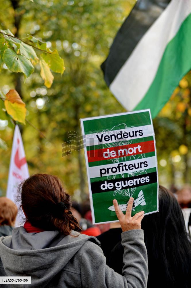 Rally in Support of Journalists in Gaza - Paris
