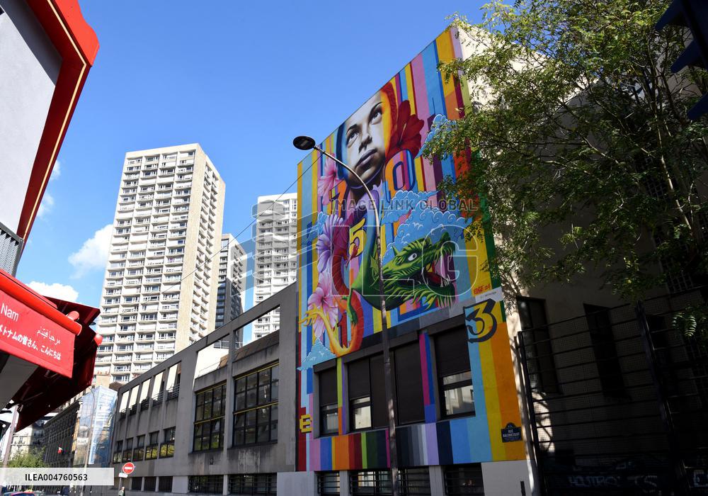 Illustration - Chinatown - Paris