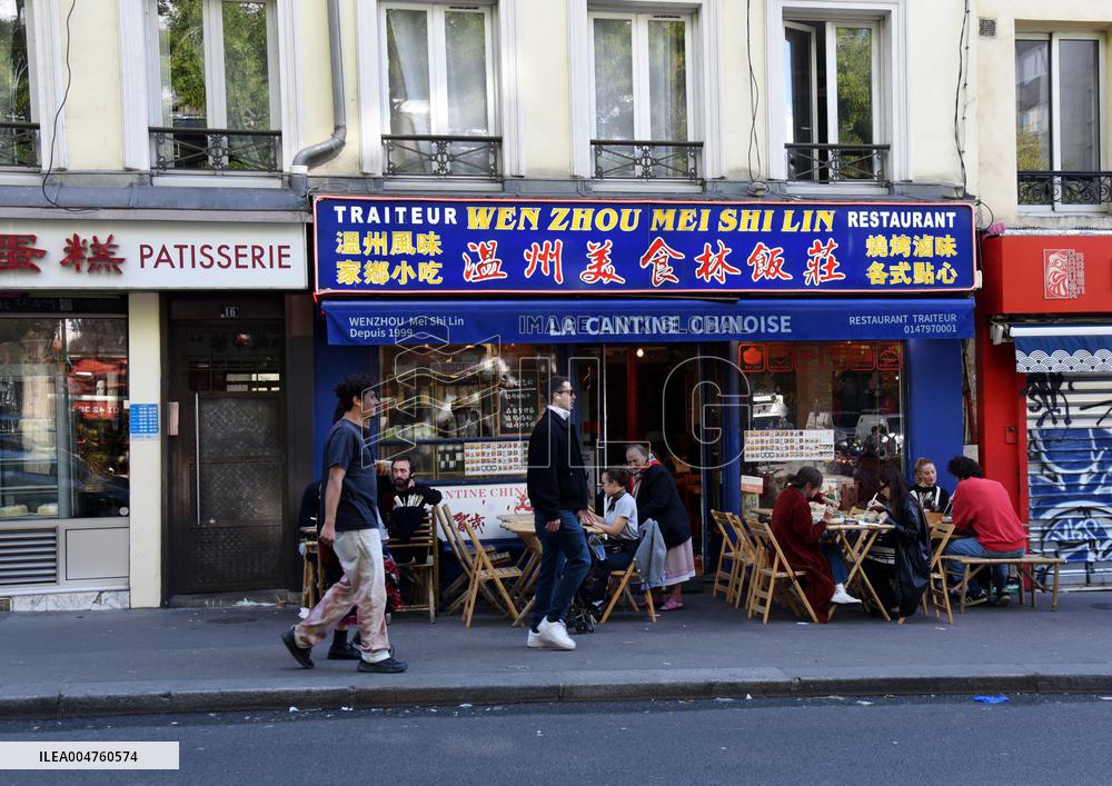 Illustration - Chinatown - Paris
