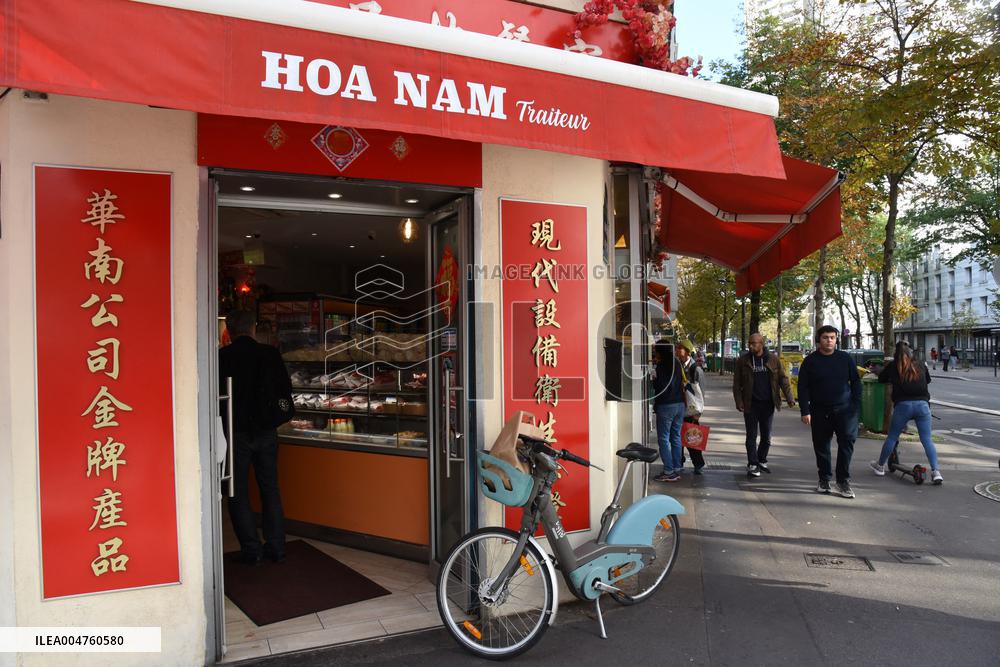 Illustration - Chinatown - Paris