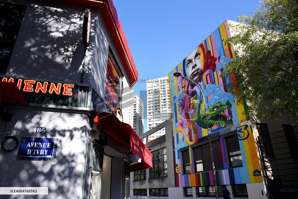 Illustration - Chinatown - Paris