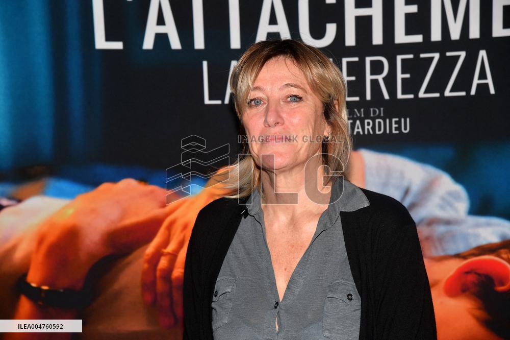 Valeria Bruni Tedeschi At L Attachement Photocall - Rome