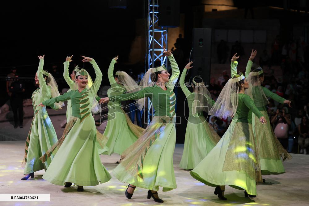 Circassian Dances Celebrate Aleppo Citadel Reopening - Syria
