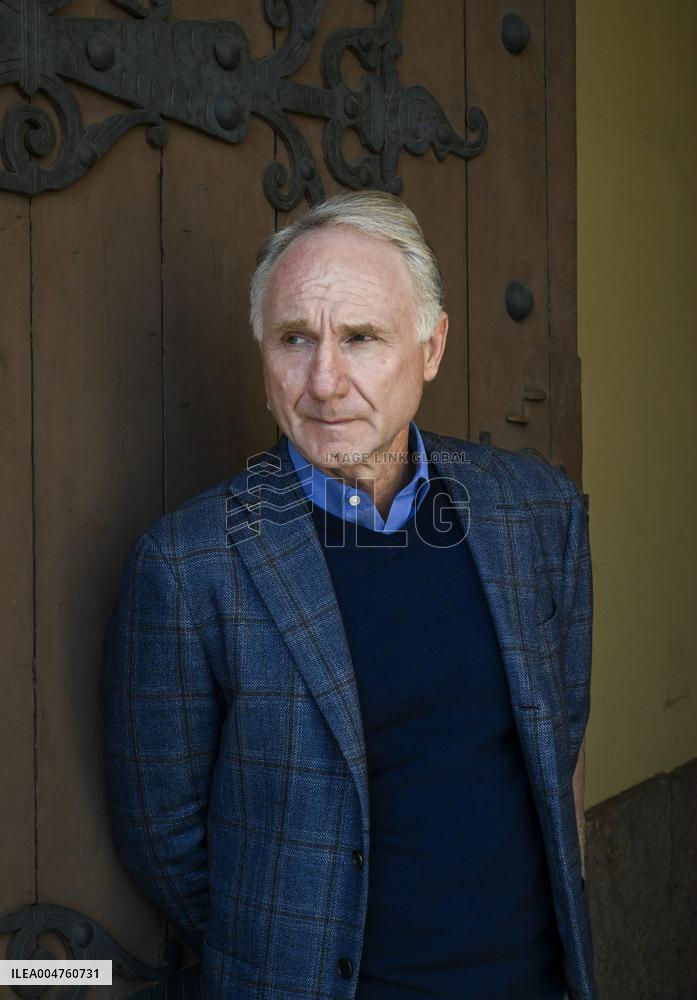 Novelist Dan Brown in Helsinki