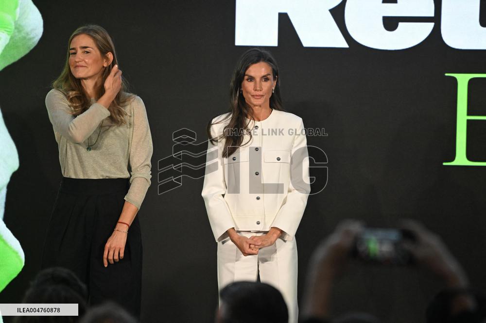 Queen Letizia at the Retina ECO 2025 Awards Ceremony - Madrid