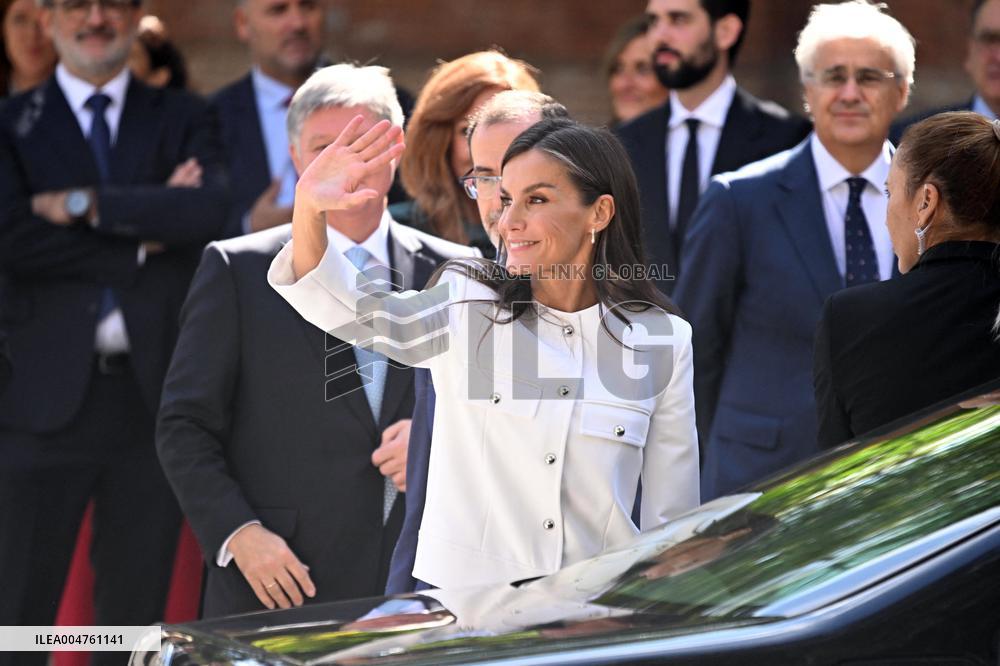 Queen Letizia At 5th of Retina Eco Awards - Madrid