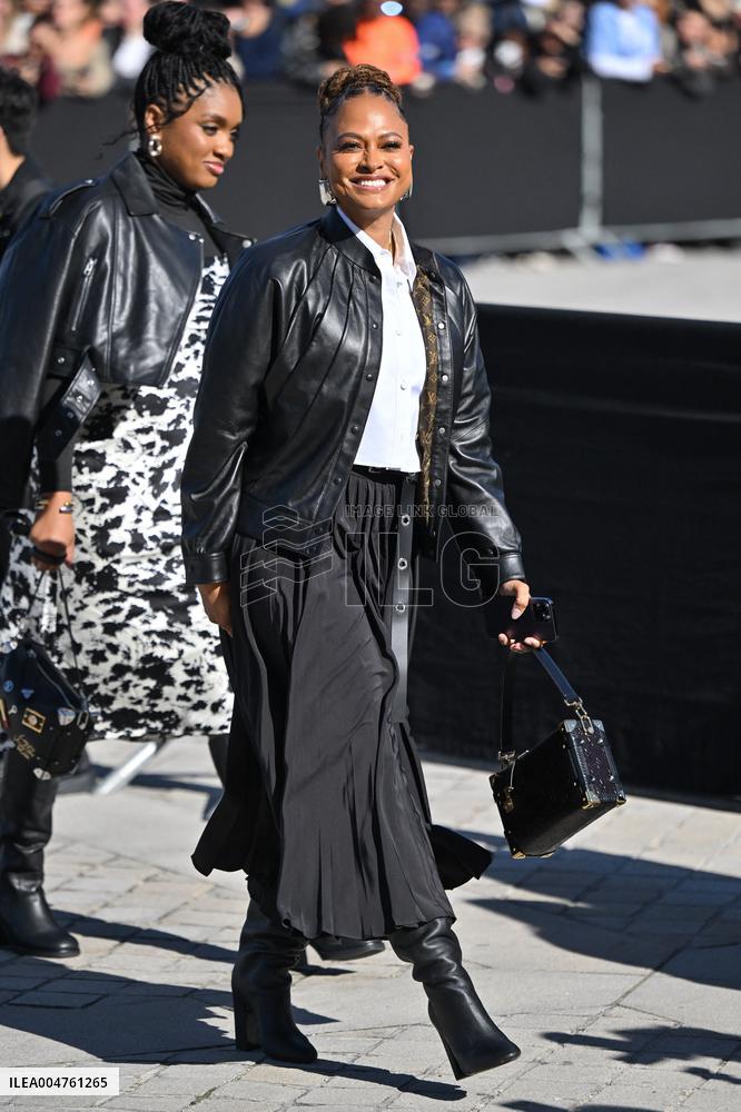 PFW Louis Vuitton Outside Arrivals