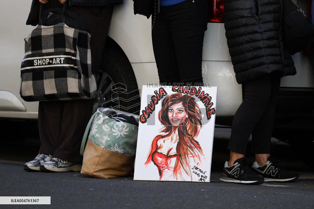 Funeral of Italo-French actress Claudia Cardinale at Saint-Roch Church - Paris