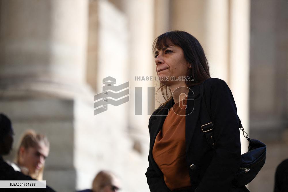 Funeral of Italo-French actress Claudia Cardinale at Saint-Roch Church - Paris