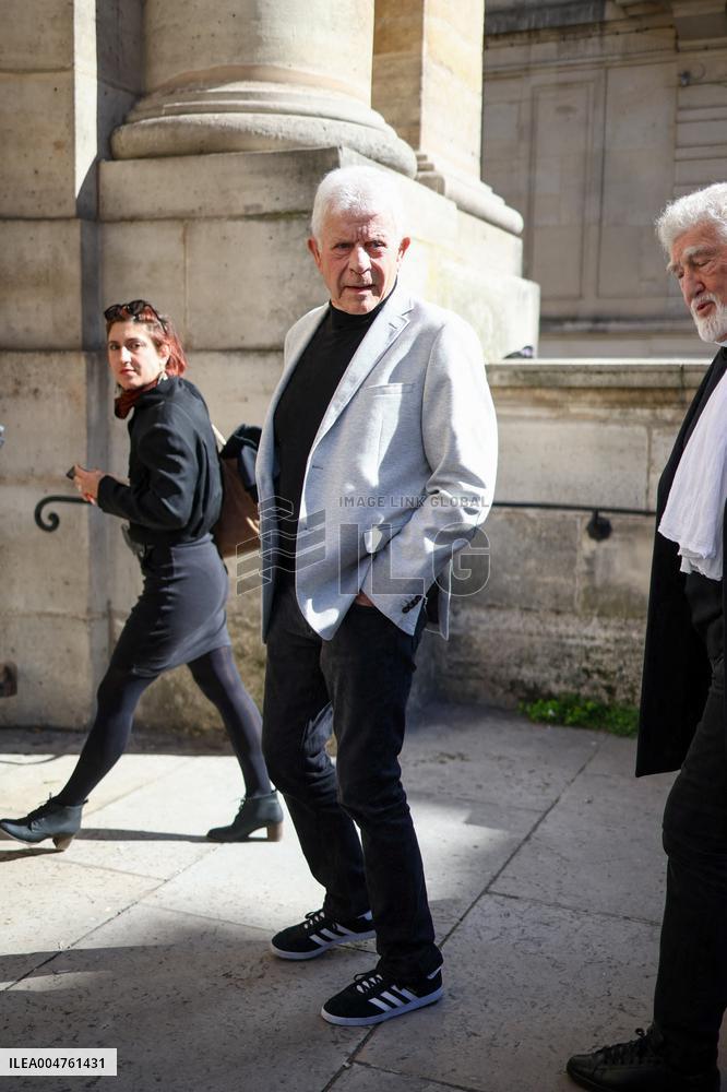 Funeral of Italo-French actress Claudia Cardinale at Saint-Roch Church - Paris