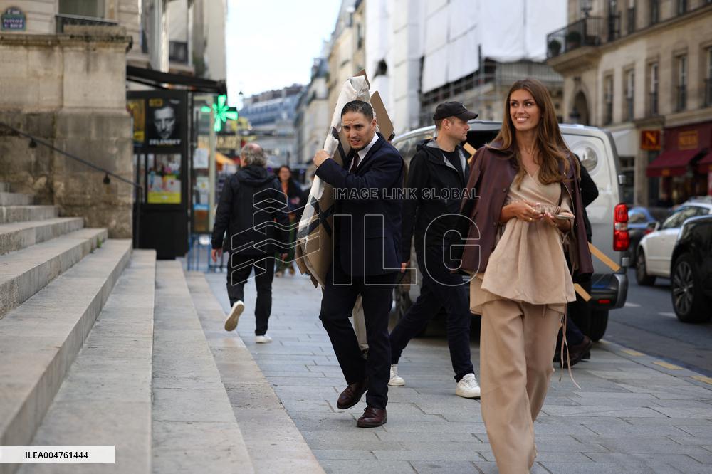 Funeral of Italo-French actress Claudia Cardinale at Saint-Roch Church - Paris