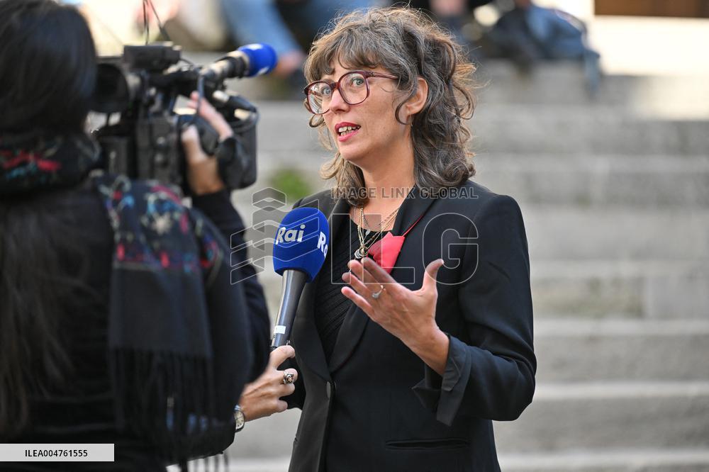 Claudia Cardinale's Funeral - Paris