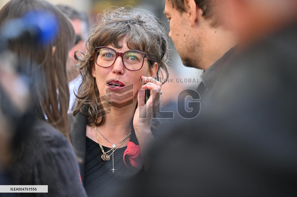 Claudia Cardinale's Funeral - Paris