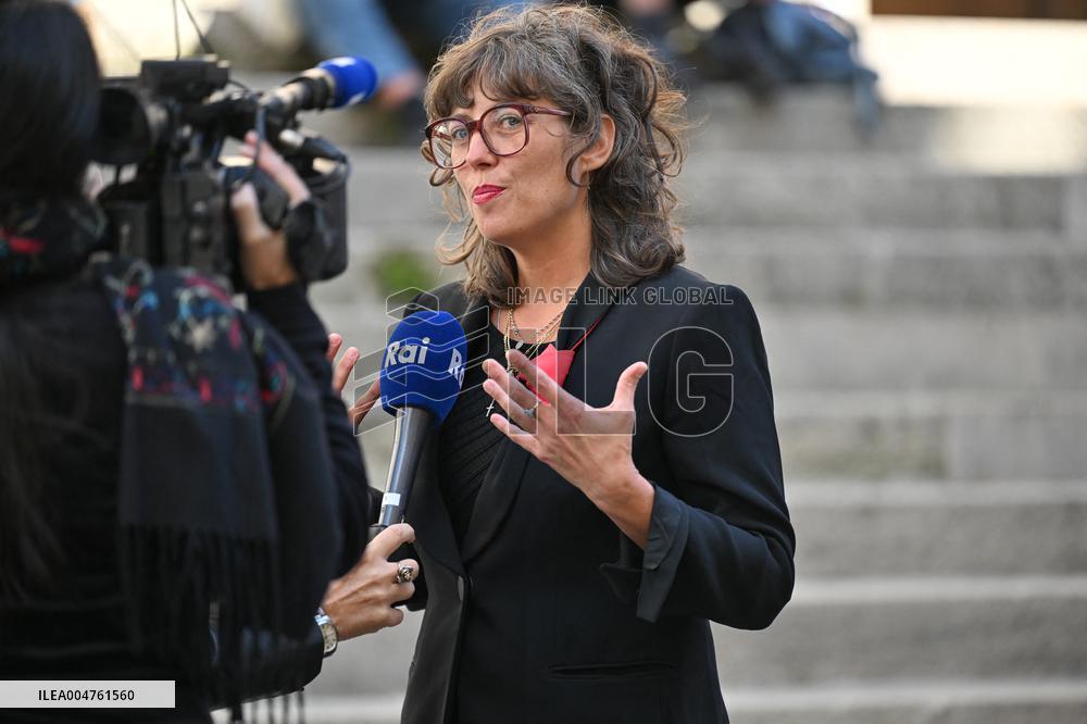 Claudia Cardinale's Funeral - Paris