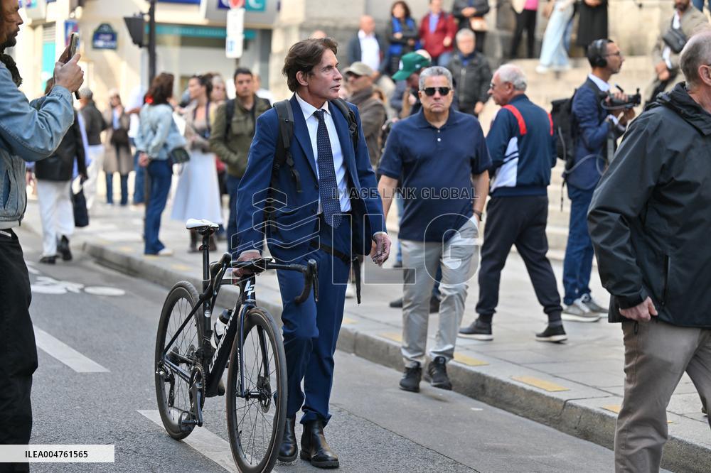 Claudia Cardinale's Funeral - Paris