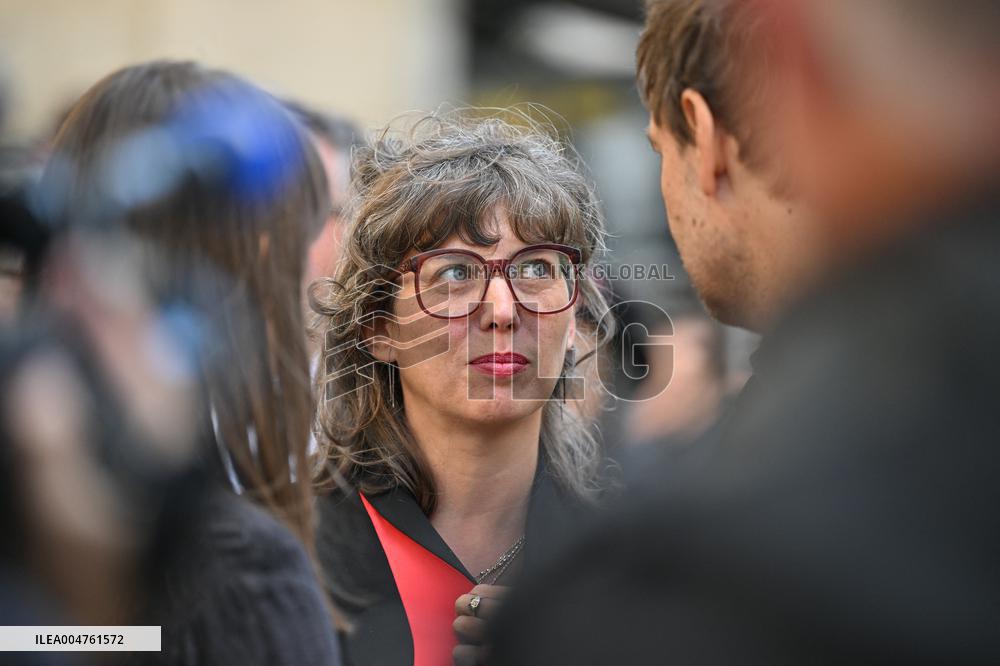 Claudia Cardinale's Funeral - Paris