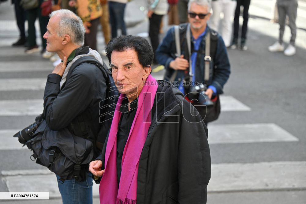 Claudia Cardinale's Funeral - Paris