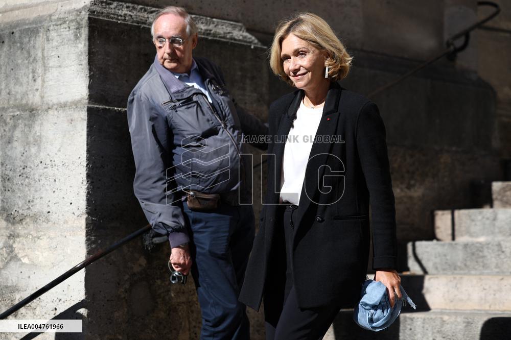 Funeral of Italo-French actress Claudia Cardinale at Saint-Roch Church - Paris