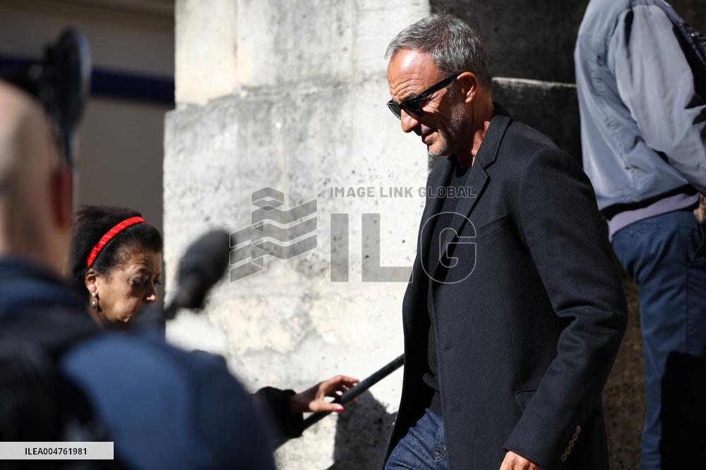 Funeral of Italo-French actress Claudia Cardinale at Saint-Roch Church - Paris