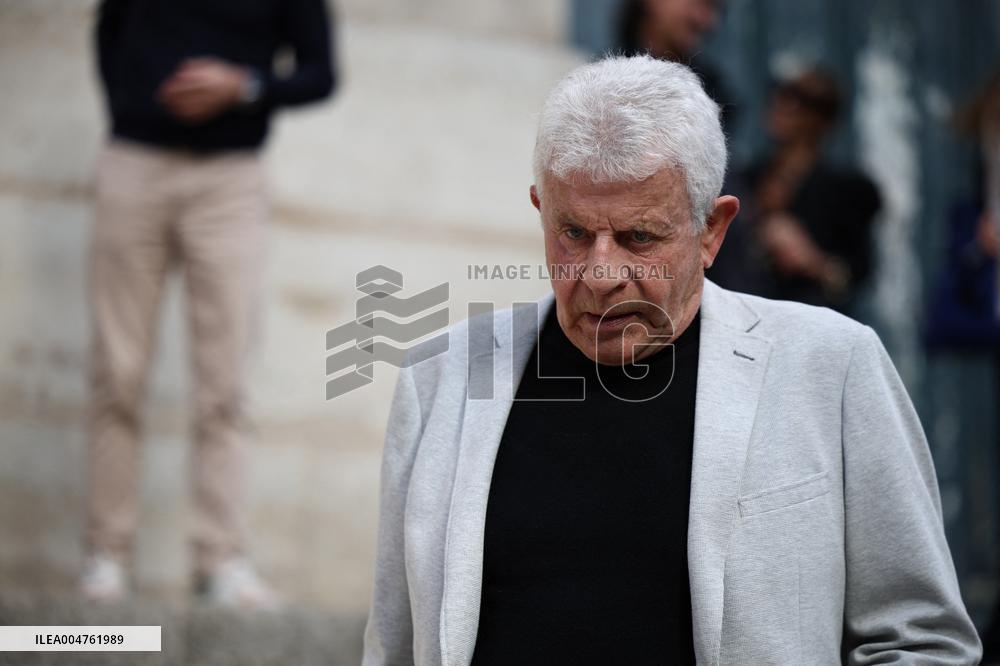 Funeral of Italo-French actress Claudia Cardinale at Saint-Roch Church - Paris