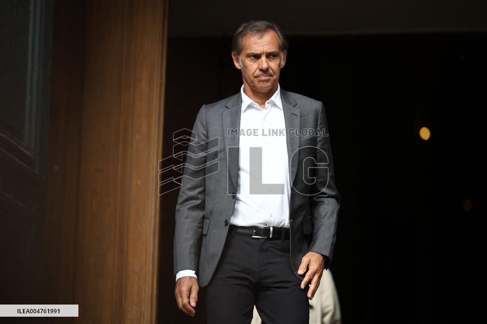 Funeral of Italo-French actress Claudia Cardinale at Saint-Roch Church - Paris
