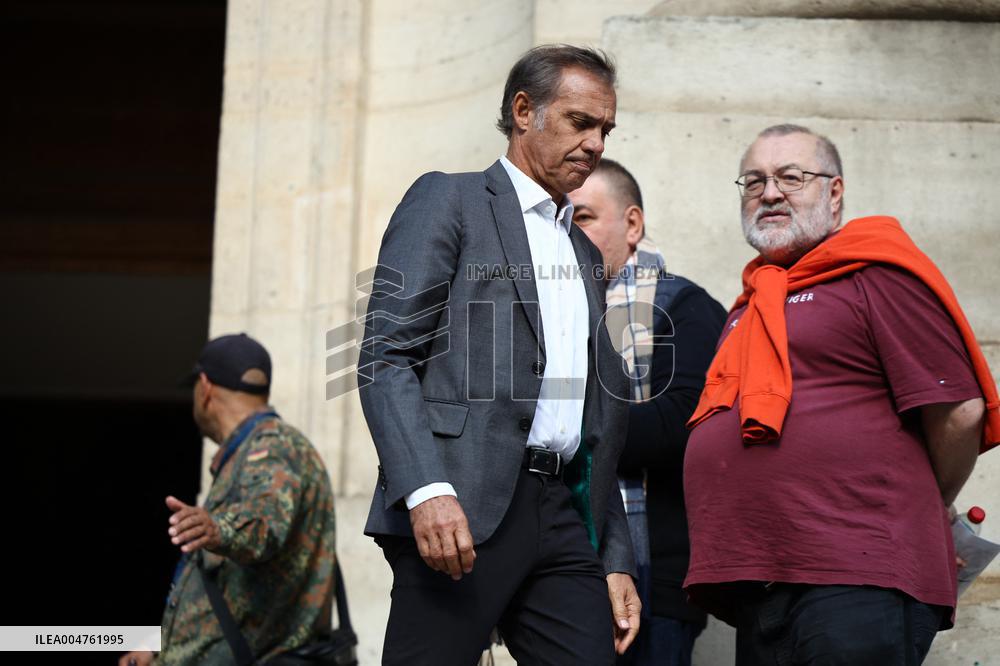 Funeral of Italo-French actress Claudia Cardinale at Saint-Roch Church - Paris