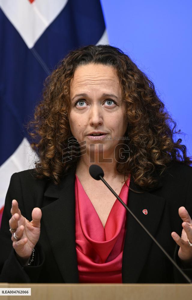 Press Conference of Nordic Ministers for Migration