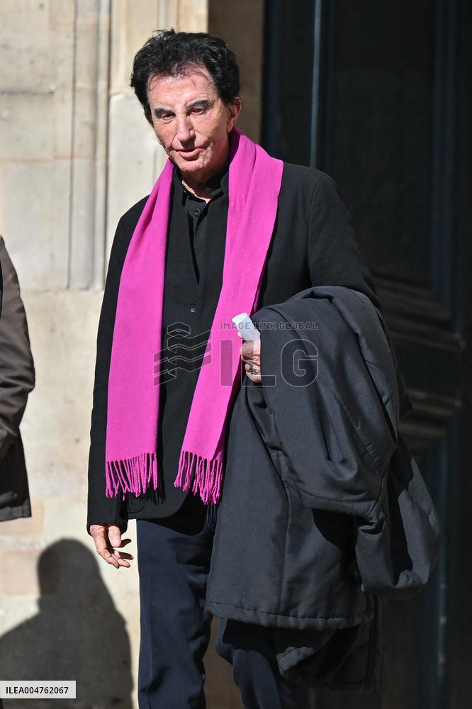 Claudia Cardinale's Funeral - Paris