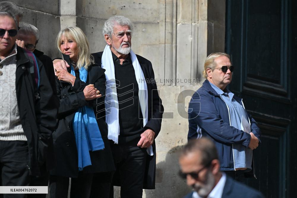 Claudia Cardinale's Funeral - Paris