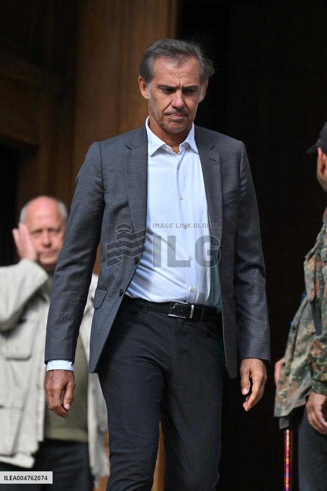 Claudia Cardinale's Funeral - Paris