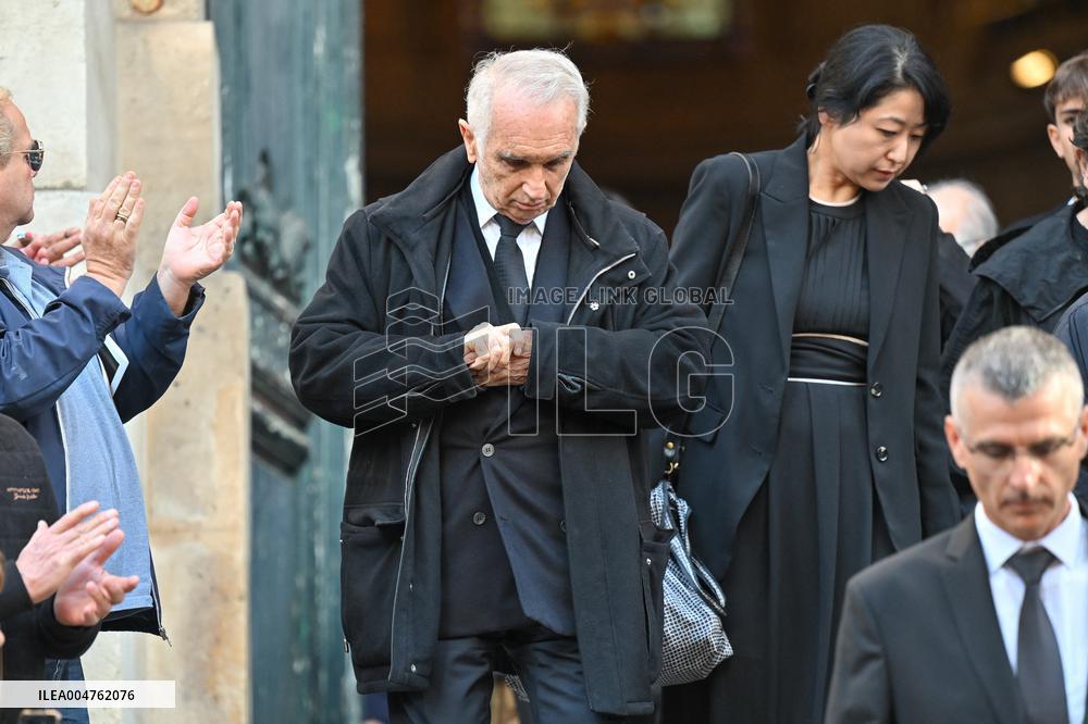 Claudia Cardinale's Funeral - Paris