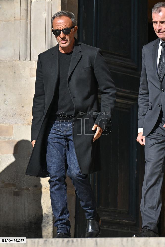 Claudia Cardinale's Funeral - Paris