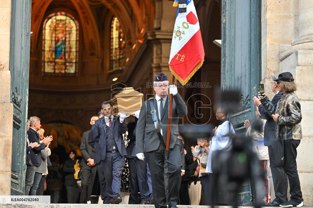 Claudia Cardinale's Funeral - Paris