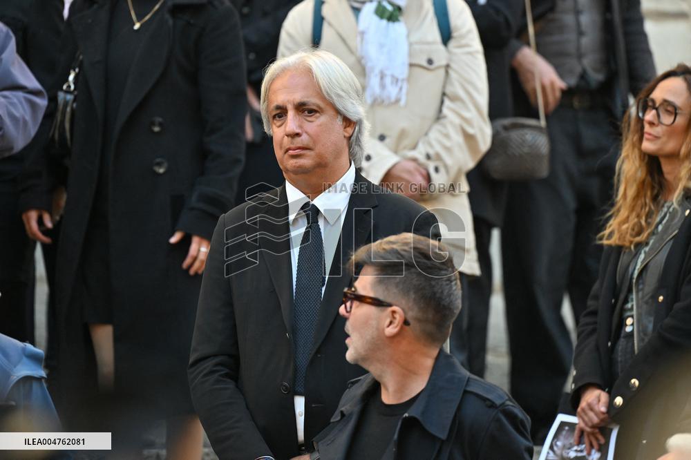 Claudia Cardinale's Funeral - Paris