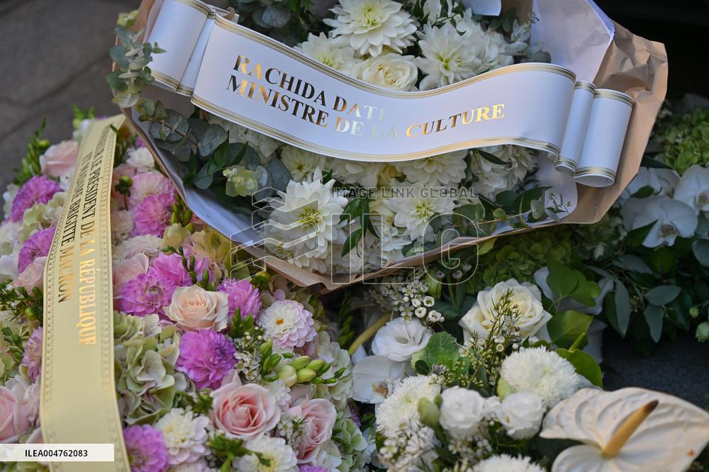 Claudia Cardinale's Funeral - Paris