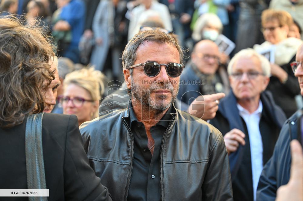 Claudia Cardinale's Funeral - Paris