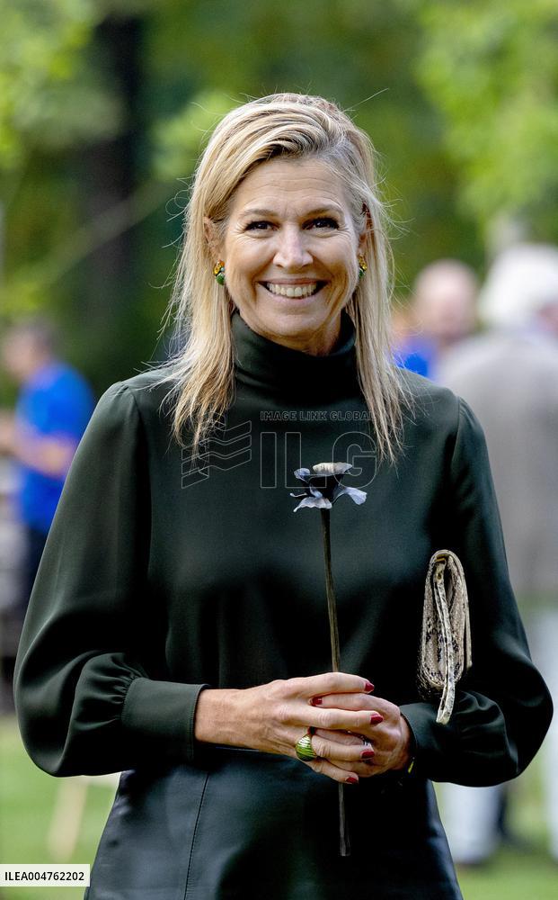 Queen Maxima Visits Practical Center for Craft Training - Netherlands