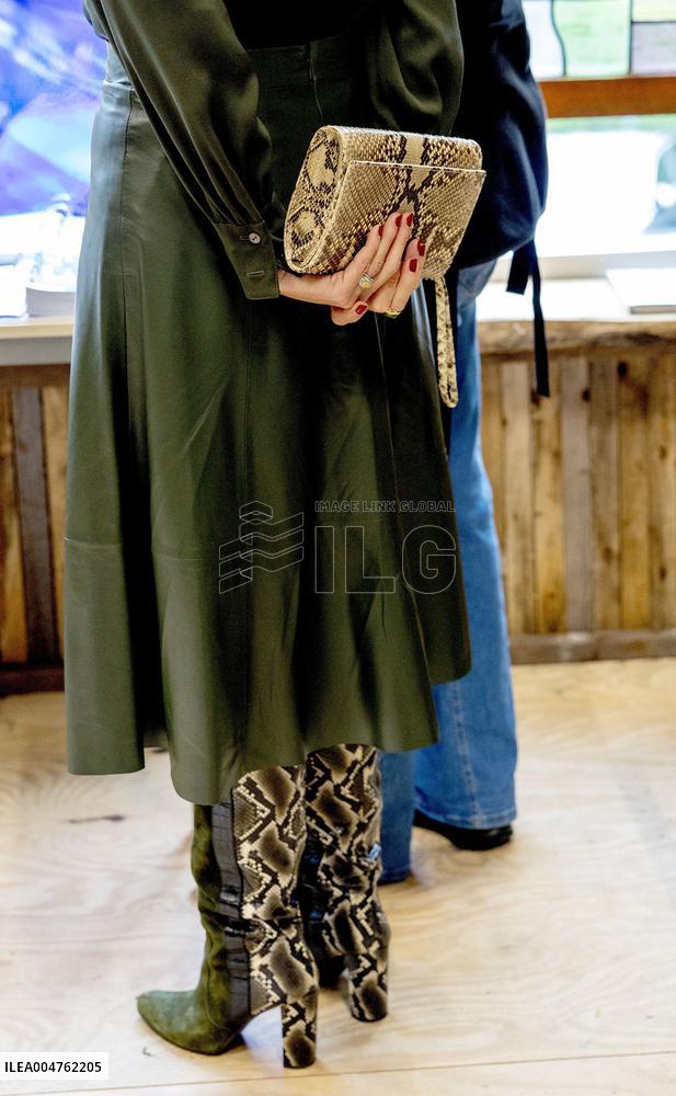 Queen Maxima Visits Practical Center for Craft Training - Netherlands