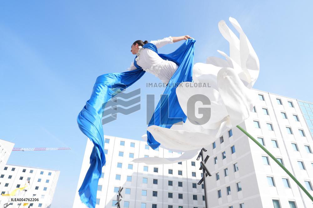 Presentation of the Cortina 2026 Olympic and Paralympic Village - Milan