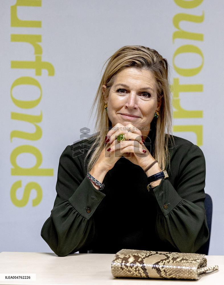 Queen Maxima Visits Practical Center for Craft Training - Netherlands