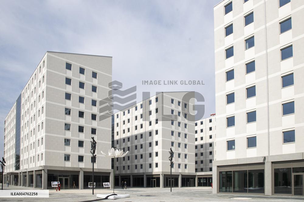 Olympic Village Presentation Held In Milan - Italy