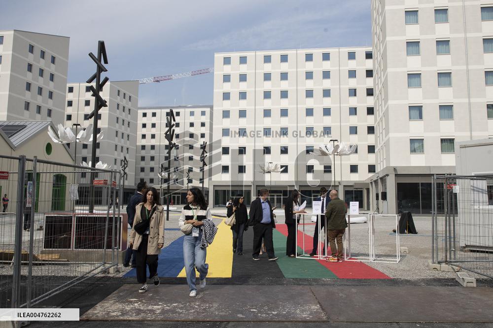 Olympic Village Presentation Held In Milan - Italy