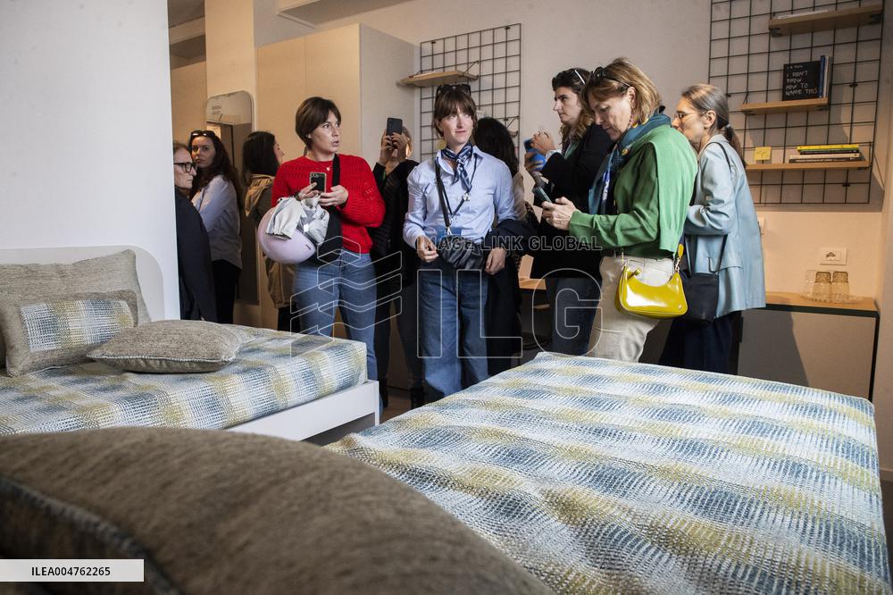 Olympic Village Presentation Held In Milan - Italy