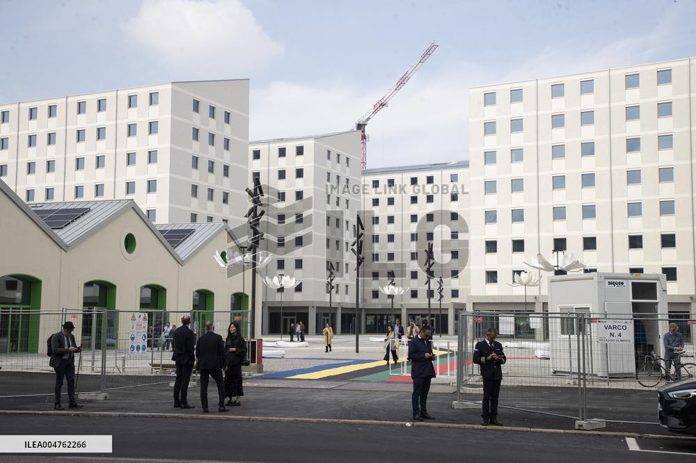 Olympic Village Presentation Held In Milan - Italy