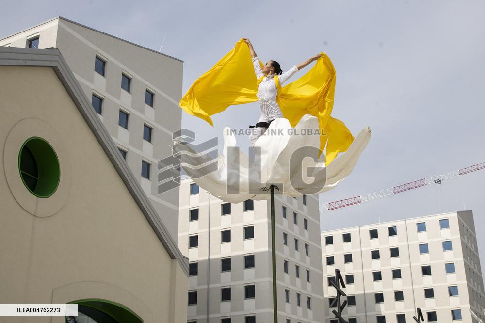 Olympic Village Presentation Held In Milan - Italy