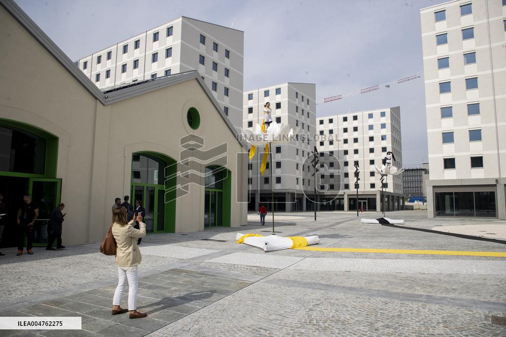 Olympic Village Presentation Held In Milan - Italy