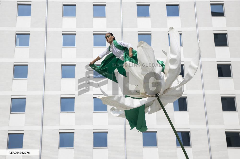 Olympic Village Presentation Held In Milan - Italy
