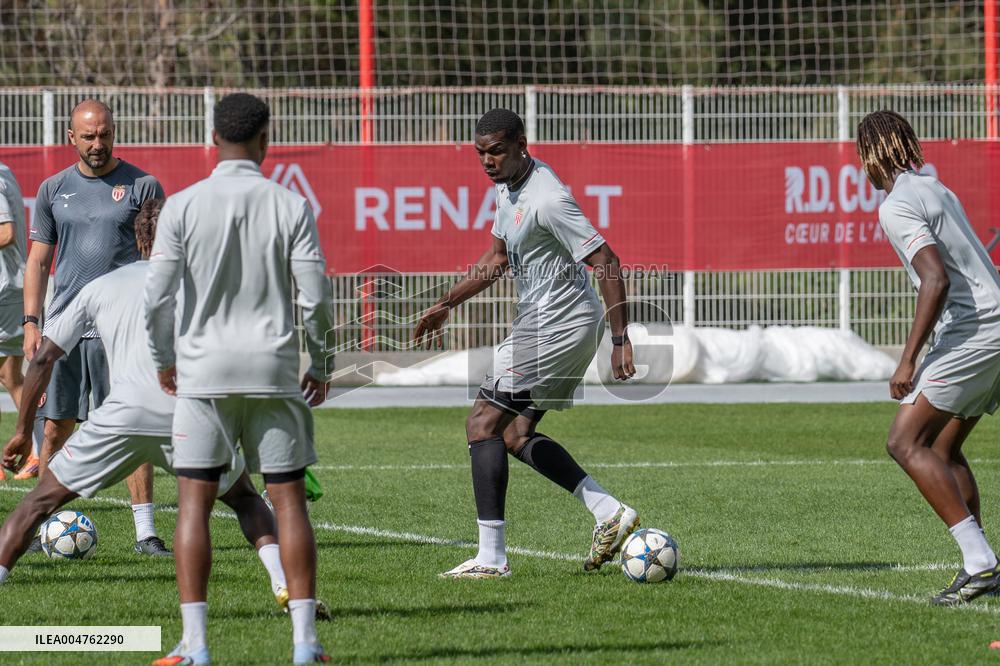 AS Monaco Training - La Turbie